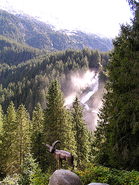 1996-08  A - Salzburg-Krimmelský vodopád patří mezi nejvyšší v Evropě